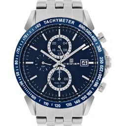 D'SIGNER Men Dial & Bracelet Style Straps Dual Time Analogue Watch 200SM.5G-picture-0