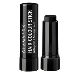 GLAMVEDA Natural Water Proof & Smudge Proof Hair Colour Touch-Up Stick - 4 g - Black-4
