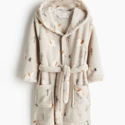H&M Girls Fleece Dressing Gown-image-62