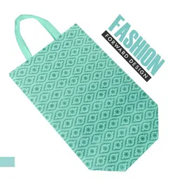 Kuber Industries Printed Shopper Handheld Bag with Tasselled image 5