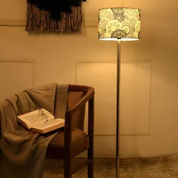 green girgit Blue Printed Floor Lamps-image-93