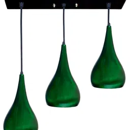 KINIS Modern and Unique Style Green Aluminium Quirky Ceiling Lamp-image-90