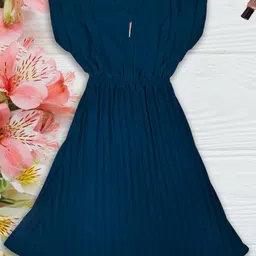 we11 Flared Sleeve Chiffon Fit & Flare Dress-picture-50
