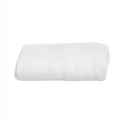 Fabindia White 1 Cotton 500 GSM Bath Towel-image-91