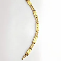 Dynamic Retail Global Men Gold-Plated Link Bracelet-image-59