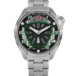 Tonino Lamborghini Men Dial & Stainless Steel Bracelet Style Straps Analogue Watch TLABSG-SS-B-picture-48