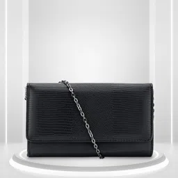 Fastrack Textured Shoulder Strap Envelope Clutch-picture-16