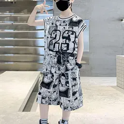 StyleCast x Revolte Boys Printed T-shirt with Shorts-picture-29