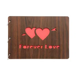SEHAZ ARTWORKS Brown Wooden Photo Albums-image-48
