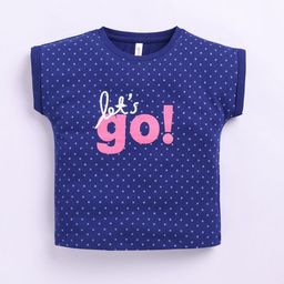 giniekids Kids-Girls Typography Printed Cotton Top-image-64