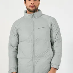 Styli Stand Collar Puffer Jacket-48