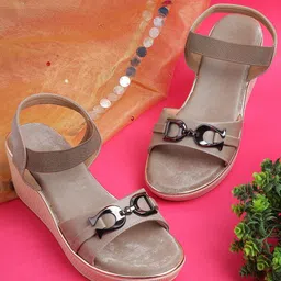 AIWIE Women Open Toe Wedge Sandals-picture-3