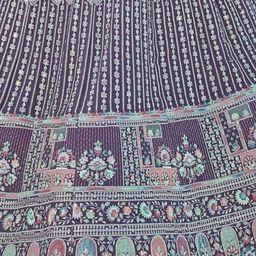 Fusionic Embroidered Sequinned Semi-Stitched Lehenga & Unstitched Blouse With Dupatta image 2