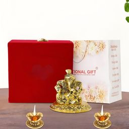 INTERNATIONAL GIFT Gold-Toned Religious Idol Showpiece-picture-32