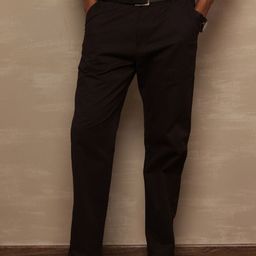 Uncluttered Closet Men Relaxed Straight Leg Straight Fit High-Rise Cargos Trousers-image-44