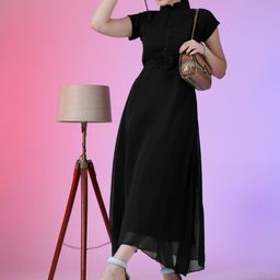 Krunal Raiyani Women Fit & Flare Maxi Dress-picture-24