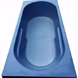 Melody Acrylic 5 Feet Rectangular - Alpine Blue Alcove Bathtub-image-96