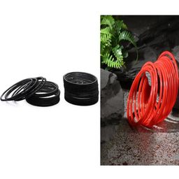 SOMIL Women Pack Of 2 Red And Black Glass Ethnic Handcrafted Traditional Bangle-image-85