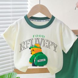 LULU & SKY Boys Printed Top with Shorts-image-54