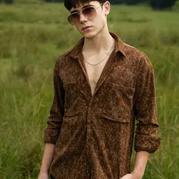 Campus Sutra Men Comfort Opaque Casual Shirt-picture-38