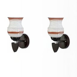 SOMIL Brown Glass Cylinder Wall Lamps-image-86