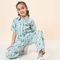 Stylo Bug Girls Printed Top with Trousers-image-36
