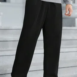 FLYNOFF Men Relaxed Loose Fit Trousers-image-32