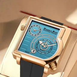 DOUBLERUN Unisex Dial & Straps Analogue Watch H05N31018-39