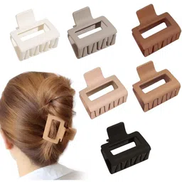 DIVASTRI Women Set of 3 Plastic Claw Clip-picture-17