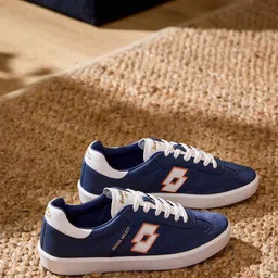 Lotto Leggenda Brasil Select Men Colourblocked Leather Sneakers-picture-16
