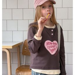 LULU & SKY Girls Printed V-Neck Pockets T-shirt-picture-49