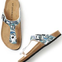 HF Journey Women Open Toe Flats-57