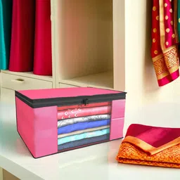 Kuber Industries Pink Set of 6 Regular Drawer Organiser Organisers image 3
