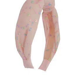 Aye Candy Girls Sequins Embellished Top Knot Hairband-picture-57
