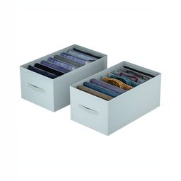Myntra Elegant Homes Grey 2 Pieces Wardrobe Drawer Organisers-18