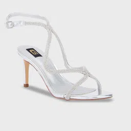 Sole To Soul Embellished Party Slim Heeled Sandals-30