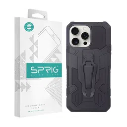 SPRIG Quirky Printed iPhone 15 Pro Max Sprig Kick-stand Bumper Case Mobile Accessories-4