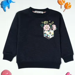 PAMPOLINA Girls Graphic Printed Pullover Sweatshirt-image-12