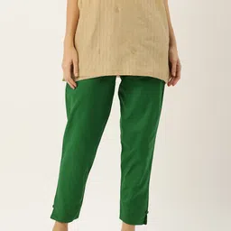 HASRI Women Cotton Trousers-image-26