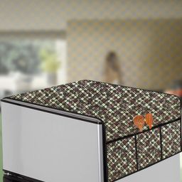 The Furnishing Tree Yellow Plastic Refrigerator Cover-image-96