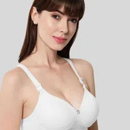 BEWILD Cotton Classic Sports Bra Rapid-Dry Moisture Wicking Heavily Padded-11