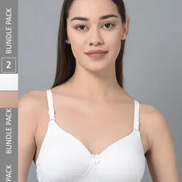 Dollar Missy Pack of 2  Wire-Free Full Coverage Padded Bras DTS-2053-R3-image-9
