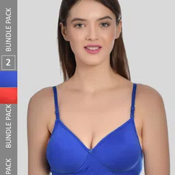 Aimly Pack Of 2 Full Coverage Heavily Padded Bra-5