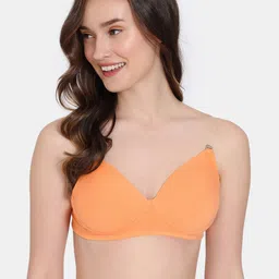 Zivame Seamless Heavily Padded Half Coverage Plunge Bra - All Day Comfort-picture-50