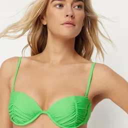 Trendyol Medium Coverage Underwired Lightly Padded Balconette Bra With All Day Comfort-2