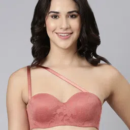 Enamor Lace All Day Comfort Medium Coverage Underwired Lightly Padded Cut and Sew Bra-picture-11