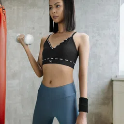 Puma Black Sustainable Bra Lightly Padded-picture-36