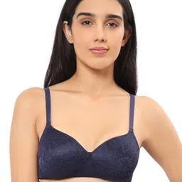 Amante Floral Lightly Padded Non-Wired Bra-17
