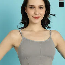FBAR Pack Of 2 Lightly Padded Dry Fit Workout Bras With All Day Comfort-24
