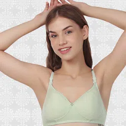 Designer Bugs All Day Comfort Non-Wired Lightly Padded Seamless Cotton T-Shirt Bra-picture-53
